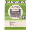 TRANZISTOR SONG A MERIDIAN - REKLAMNÍ PROSPEKT DOMÁCÍ POTŘEBY PLZEŇ A5 1 LIST 2 STRANY