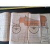 Kolářství v theorii a praxi čili stavba všech druhů vozidel 1921-1923 - 36 čísel - Josef Strnad - 3 kompletní ročníky včetně litografických příloh