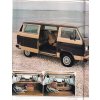 VOLKSWAGEN VANAGON & VANAGON CAMPER USA Sales Brochure 1983