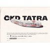 Tatra K2 dvoučlánková tramvaj - REKLAMNÍ PROSPEKT - 1970 - A4 - 12 STRAN - TEXT ČESKY - ILUSTRACE FRANTIŠEK KARDAUS