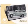 ŠKODA 1101 - STATION WAGON REKLAMNÍ PROSPEKT A4 KOVO CZECHOSLOVAKIA - 6 STRAN ANGLICKY
