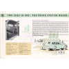 ŠKODA 1101 - STATION WAGON REKLAMNÍ PROSPEKT A4 KOVO CZECHOSLOVAKIA - 6 STRAN ANGLICKY