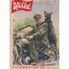 MOTOCYKL ČZ TITULNÍ OBÁLKA ČASOPIS VPŘED 1950 - FORMÁT A4
