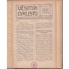 Věstník cyklistů, ročník 1. 1908/09, čísla 1-6 kolo bicykl cyklistika - LUXUSNÍ DÁREK K JUBILEU PRO CYKLISTU