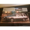 TOYOTA TERCEL 4WD REKLAMNÍ PROSPEKT 1986 NĚMECKY - 18 STRAN