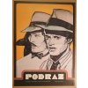 PODRAZ - filmový plakát A3 -  Robert Redford - Paul Newman - USA 1975 - Karel Machálek