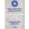 2 svazky - Československé filmy 1977 - 1980 2 svazky Šárka Bartošková, Luboš Bartošek