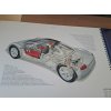 Katalog automobilů Audi Avus Quattro modelový program 1991 v originálním pouzdru A3