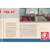 Škoda 706 RT - Motokov - prospekt - 12 STRAN A4 - TEXTY NĚMECKY -