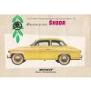 ŠKODA OCTAVIA - VELKÝ LUXUSNÍ LUXUSNÍ PROSPEKT A4 - 12 STRAN PLUS 2 ROZKLÁDACÍ A5 - CZECHOSLOVAKIA - MOTOKOV - ANGLICKY