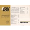 TATRA 138 NÁVĚS N 18 V - reklamní prospekt - MOTOKOV 1966 - 1 list, 2 strany - anglicky