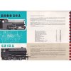 Katalog průmyslových parních lokomotiv ŠKODA a ČKD STROJEXPORT - FRANCOUZSKY ROK 1955 - POŠKOZENO!