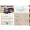 Katalog průmyslových parních lokomotiv ŠKODA a ČKD STROJEXPORT - FRANCOUZSKY ROK 1955 - POŠKOZENO!