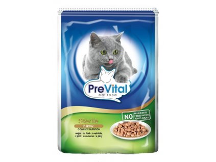 PreVital kapsičky pro kočky STERILNÍ s játry 100g