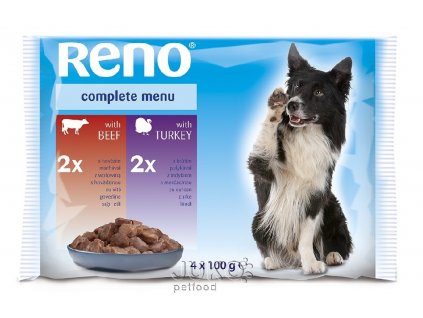 RENO kapsa DOG 4-pack 100g