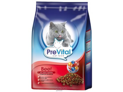 PreVital granule kočka hovězí se zeleninou 0,4kg