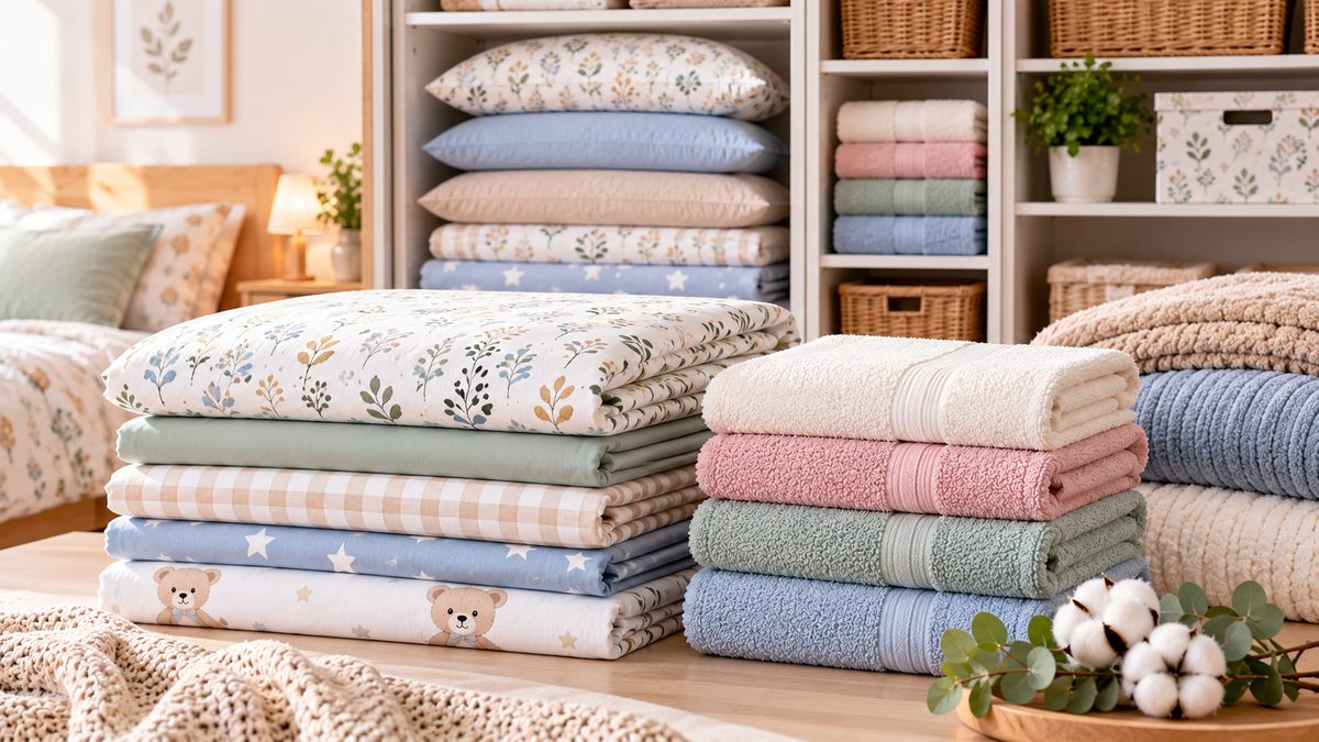 Ako skladovať obliečky, uteráky a ďalší bytový textil