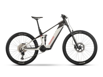 RAY Tarok white carbon red matt front