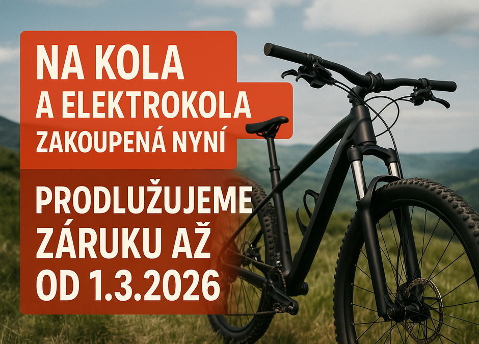 PRODLUŽUJEME ZÁRUKU