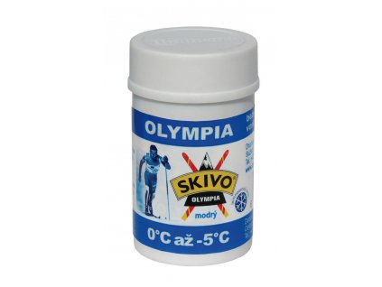 Stoupací vosk Olympia modrý