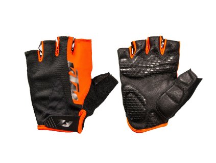 34843 rukavice kratke ktm factory line black orange m