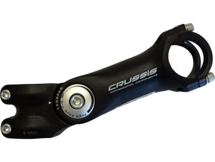 Představec Crussis stavitelný 31,8mm/105 Al černý