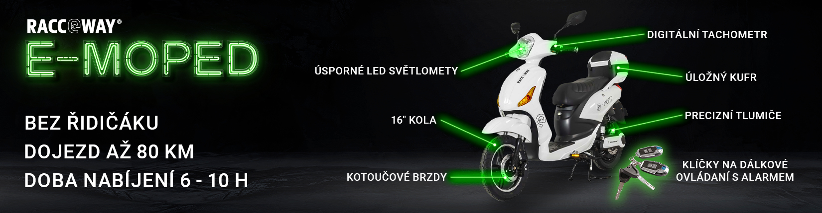 e MOPED vybrané modely za AKČNÍ cenu