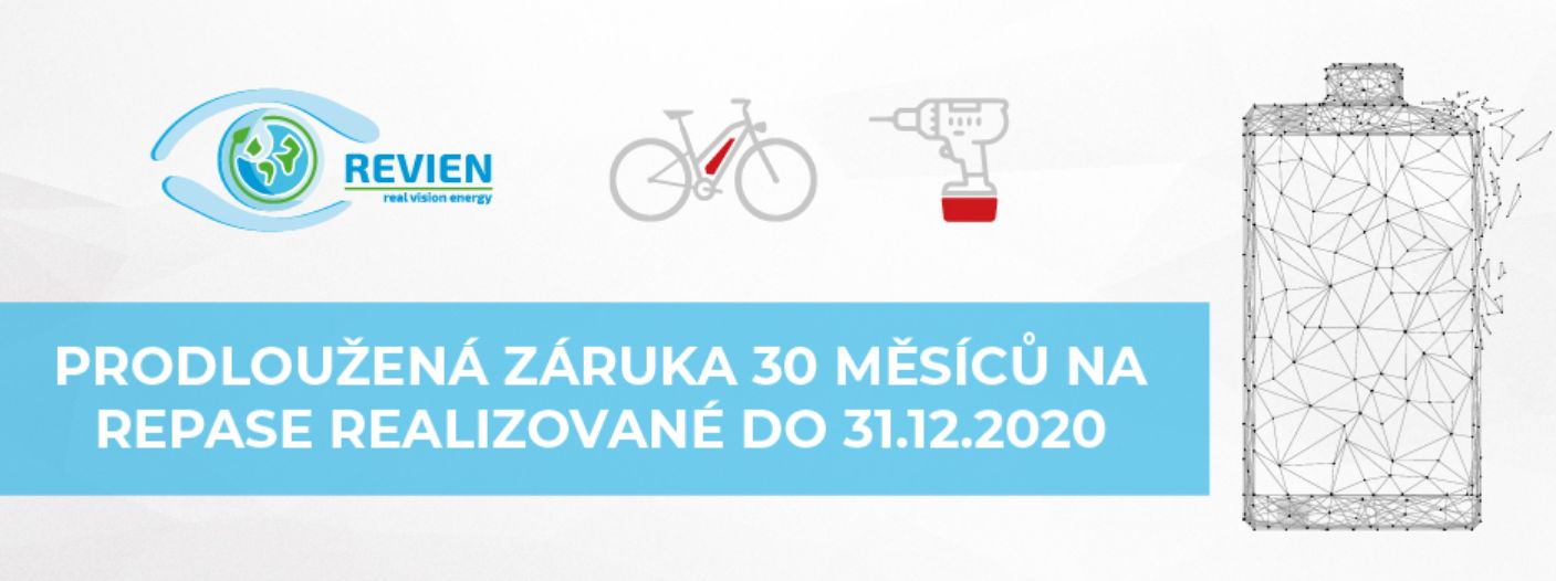 Repase baterii s prodlouženou zárukou