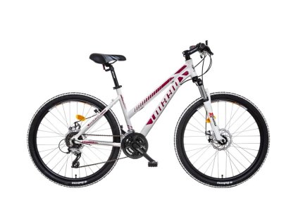 Jízdní kolo MAYO XC TOUR Disc LADY (Velikost 16" lady, Barva biela-ružová, Modifikátor brzdy Bez modifikácie)