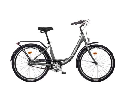 Jízdní kolo LIBERTY VIA 26" 7SPD NEXUS 2025 (Velikost 16", Barva antracitová, Modifikácia vidlica Bez modifikácie)