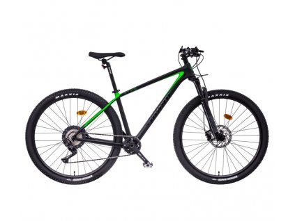 Jízdní kolo MAYO 29" CARBON MAX D 12spd (Velikost 19", Barva čierna-zelená)