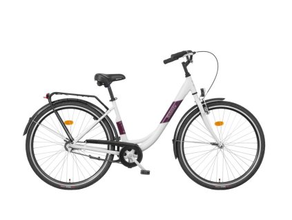 Jízdní kolo LIBERTY STRADA 28" 1spd 2025 (Velikost 18", Barva biela, Modifikácia vidlica Bez modifikácie)