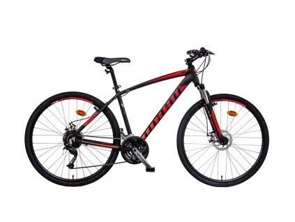 Jízdní kolo MAYO XR TOUR D 28" 2025 (Velikost 21", Barva čierna-červená, Modifikátor brzdy Bez modifikácie)