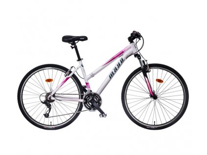 Jízdní kolo MAYO XR BASIC FLAT (Velikost 18" lady, Barva biela-ružová)