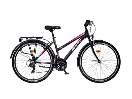 Jízdní kolo MAYO XR FIT TREK FLAT (Velikost 18" lady, Barva biela-ružová)