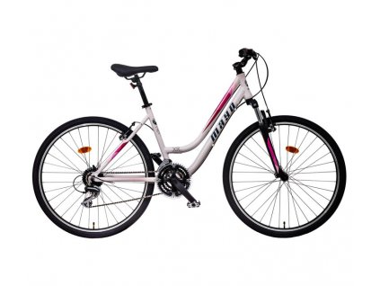 Jízdní kolo MAYO XR TOUR LOW (Velikost 18" lady, Barva biela-ružová)