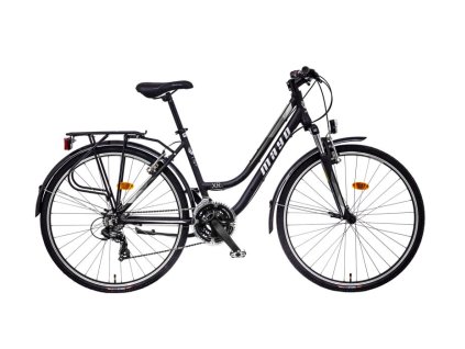 Jízdní kolo MAYO XR BASIC TREK LOW (Velikost 18" lady, Barva čierna-sivá)