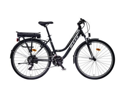 Jízdní kolo e-XR BASIC LOW (Velikost 18", Barva čierna-sivá, Modifikácia akumulátor nosičový Bez modifikácie)