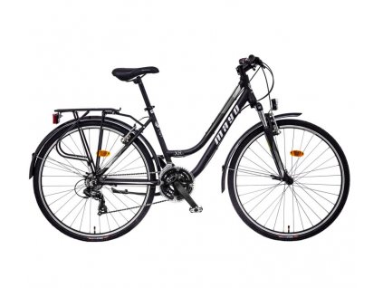 Jízdní kolo MAYO XR BASIC LITE TREK LOW (Velikost 18" lady, Barva čierna-sivá)