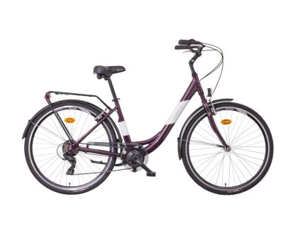 Jízdní kolo LIBERTY STRADA 28" 6spd (Velikost 18", Barva fialová, Modifikácia vidlica Bez modifikácie)