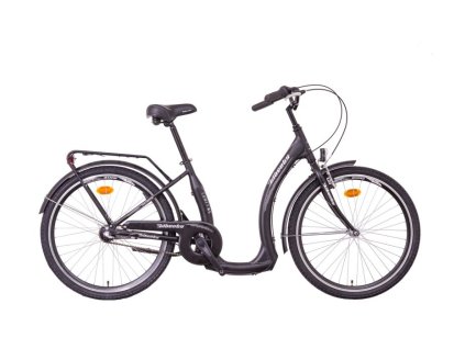 Jízdní kolo LIBERTY COMFY AL 26" 1spd 2025 (Velikost 16", Barva čierna matná)