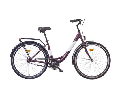 Jízdní kolo LIBERTY STRADA 28" 1spd 2025 (Velikost 18", Barva fialová, Modifikácia vidlica Bez modifikácie)