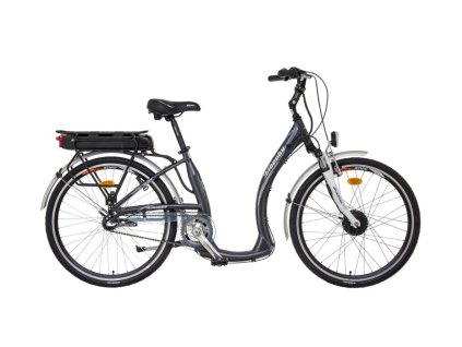 Jízdní kolo LIBERTY LIBERTY e-COMFY AL 3spd 26" 2025 (Velikost 16", Barva antracitová, Modifikácia akumulátor nosičový Bez modifikácie)