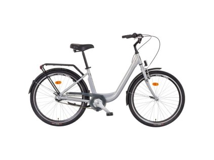 Jízdní koloLIBERTY VIA 26" 7SPD NEXUS 26" 2025 (Velikost 16", Barva strieborná, Modifikácia vidlica Bez modifikácie)