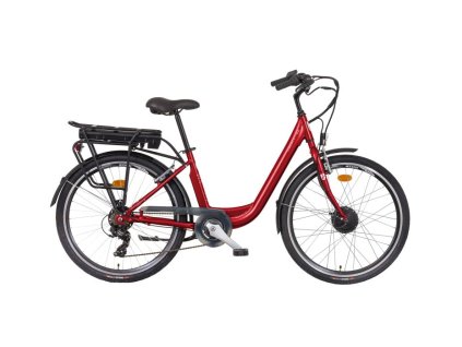 Jízdní kolo LIBERTY LIBERTY e-VIA 6 spd přední motor  2025 (Barva  šedozelená)