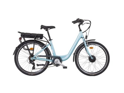 Jízdní koloLIBERTY LIBERTY e-VIA 6 spd zadný motor 26" 2025 (Barva  rubínová)