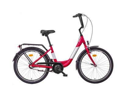 Jízdní kolo LIBERTY LIBERTY RUE 24" 3spd 2024 (Velikost 15", Barva červená)