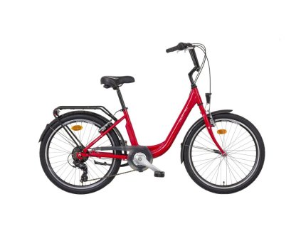 Jízdní koloLIBERTY LIBERTY RUE 24" 6spd 24" 2025 (Velikost 15", Barva červená)