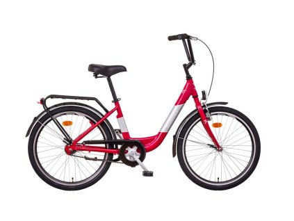 Jízdní kolo LIBERTY RUE 24" 1 spd (Velikost 15", Barva ružová)