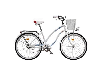 Jízdní kolo LIBERTY  SK FOLK 1SPD 26" (Velikost 17", Barva biela)